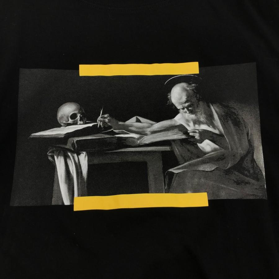 【値下げ】OFFWHITE Tシャツレイヤードプルオーバーパーカー OMBB087F21FLE006 ブラック サイズ：XS (渋谷店)_6