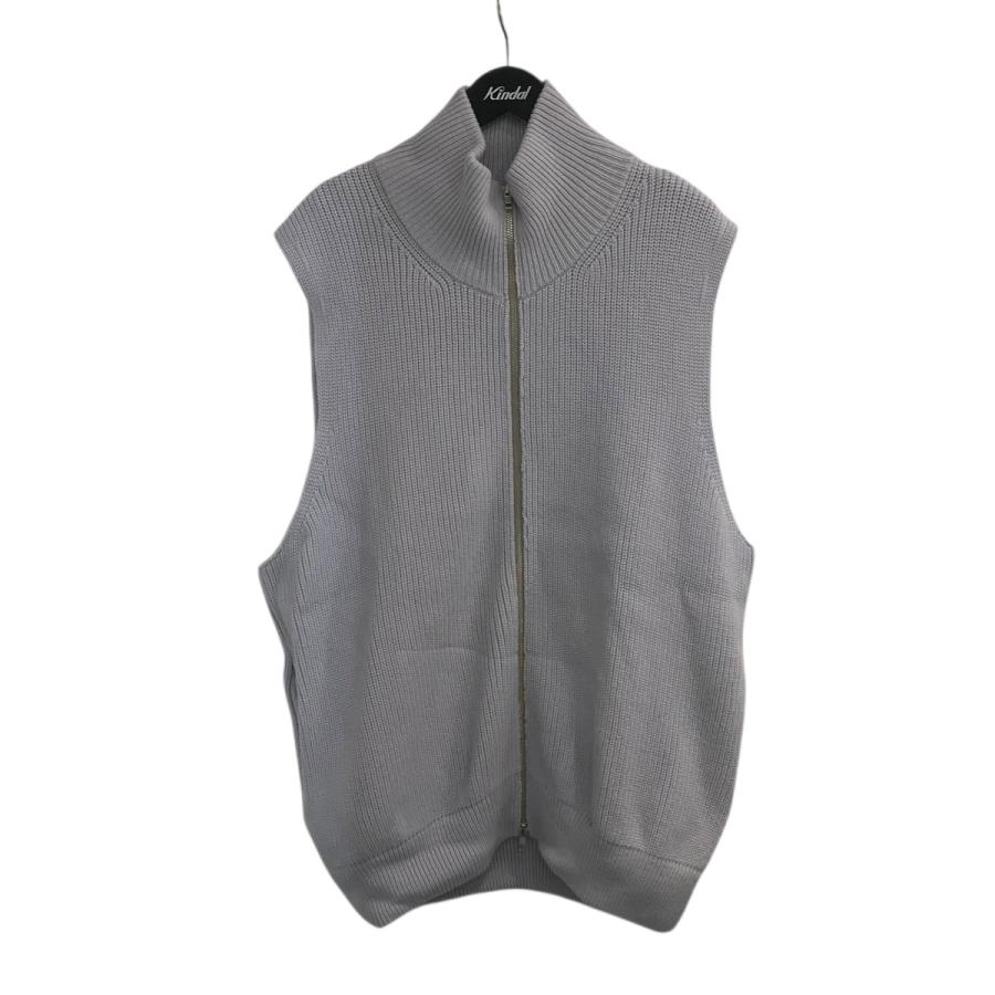 シュタイン stein 「OVERSIZED DRIVERS KNIT ZIP VEST」 ドライバーズ