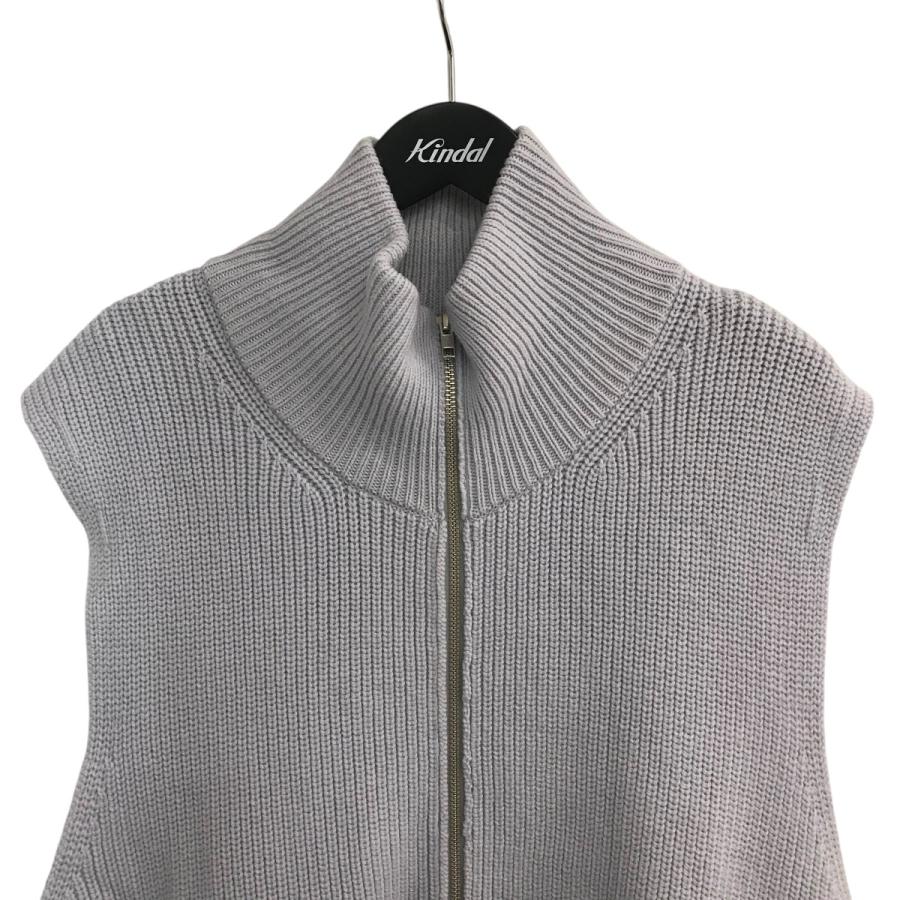 シュタイン stein 「OVERSIZED DRIVERS KNIT ZIP VEST」 ドライバーズ