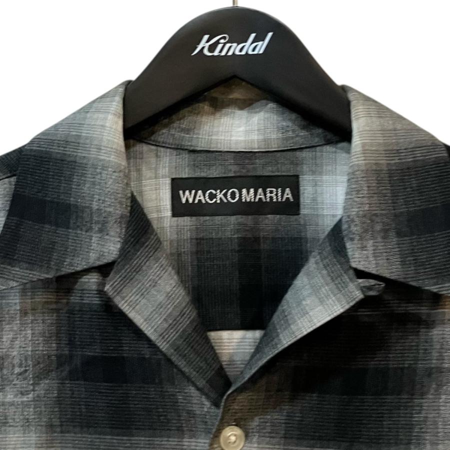 WACKO MARIA（ワコマリア） WACKO MARIA OMBRE CHECK OPEN COLLAR