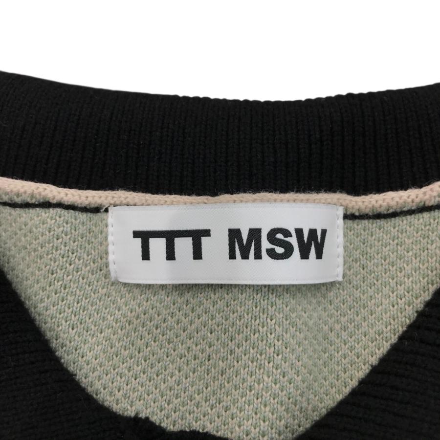 値下げ】TTT MSW 22AW 「Border Knit Cardigan」 ボーダーカーディガン