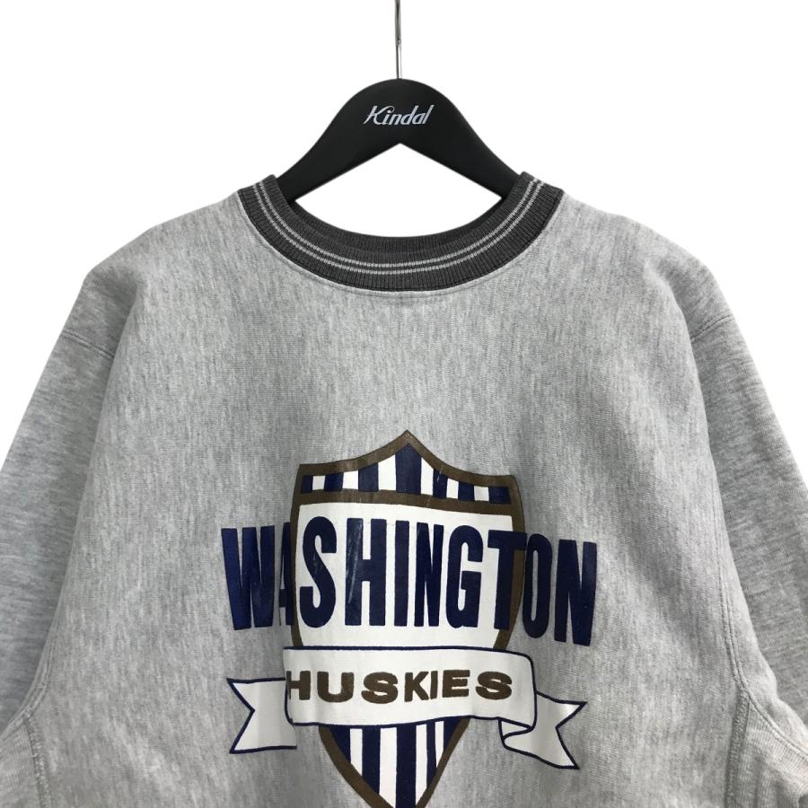 Champion Eロゴプリント リバースウィーブ　グレー Champion（チャンピオン） 【値下げ】Champion 90s 「刺繍タグ