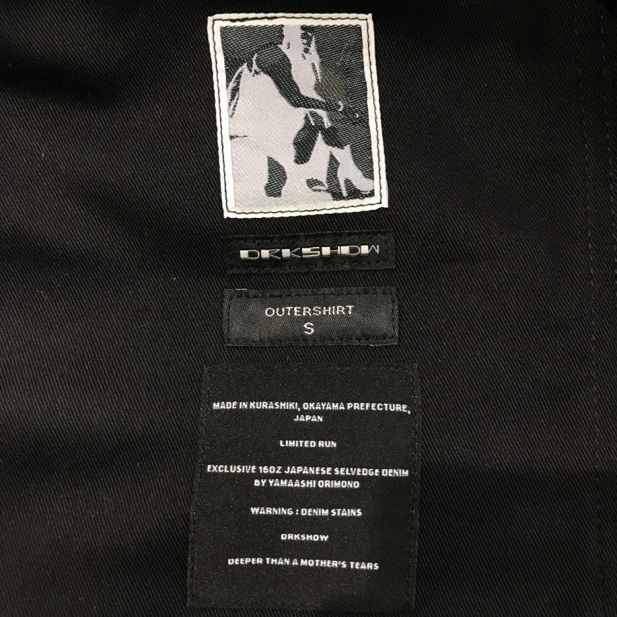 【値下げ】DRKSHDW 「OUTER SHIRT」 アウターシャツ DL02A3795 HBLKJP ブラック サイズ：S (渋谷店)の画像