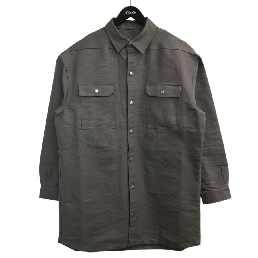 Rick Owen’s アウターシャツ RICK OWENS - 【24AW】アウター シャツ / OUTER SHIRT / ブラック | STORY