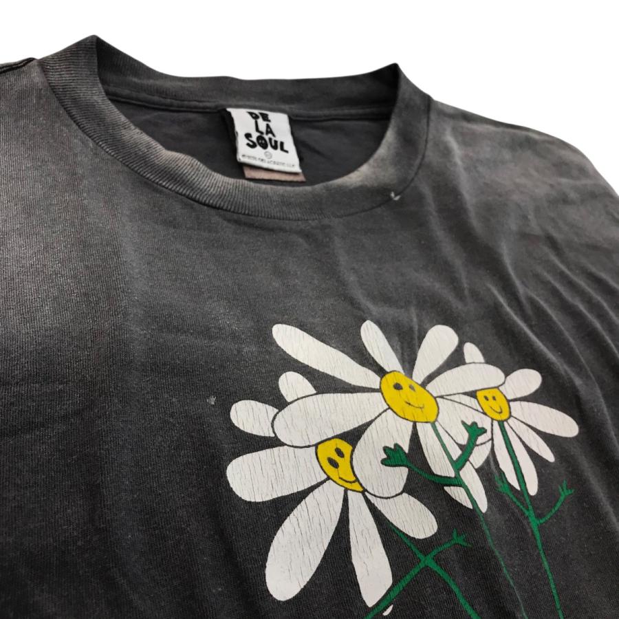 値下げ】SAINT MICHAEL 25AW 「SS TEE DE LA SOUL」 ヴィンテージ加工T