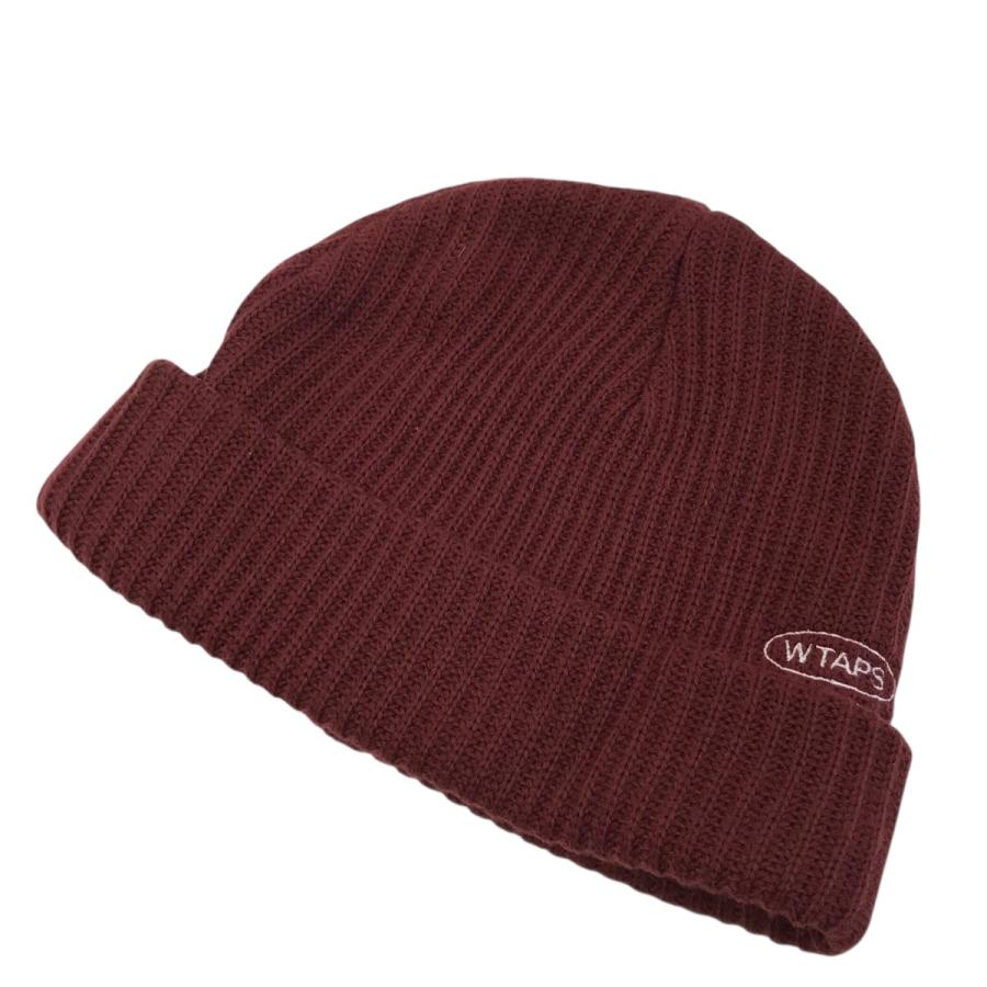 WTAPS（ダブルタップス） ニットキャップ 232MADTHT05 バーガンディー