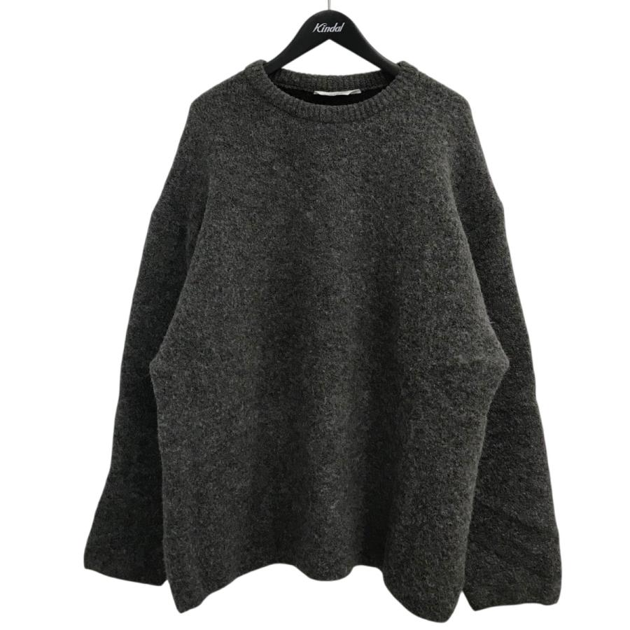 Name.（ネーム） ウールクルーネックニット NMKN 22AW 002 グレー 