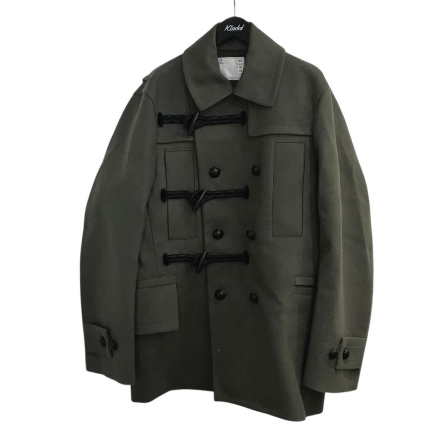 sacai Wool Melton Jacket サカイ コート ダッフル sacai（サカイ） sacai 24AW 「SAMPLE品Wool Melton Jacket」 ダッフル