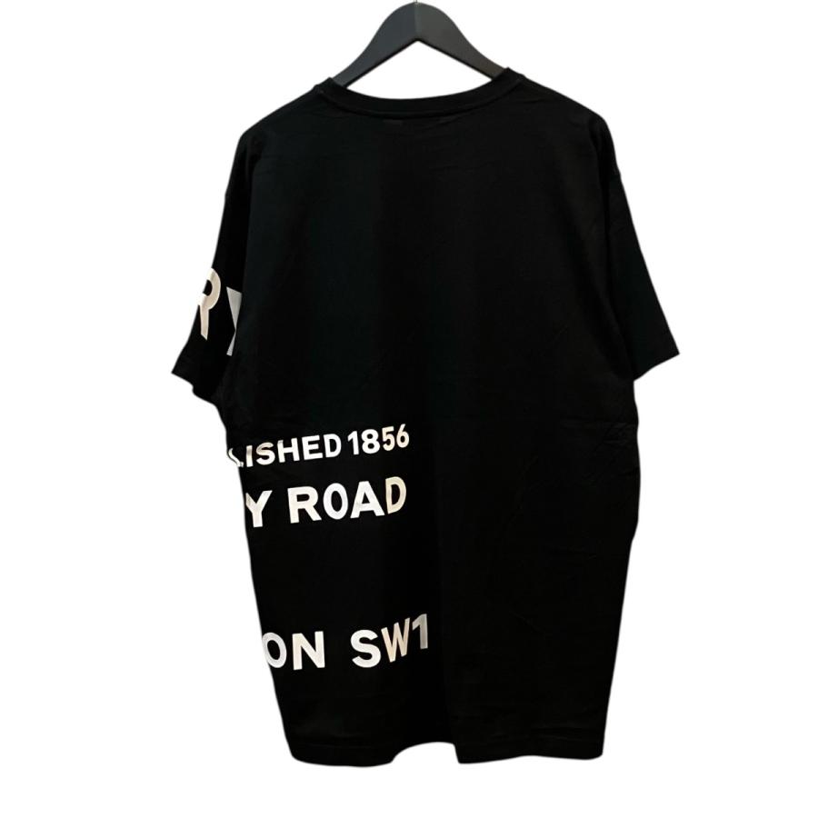 BURBERRY（バーバリー） ホースフェリープリントTシャツ ブラック 