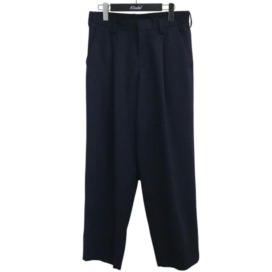 Color（カラー） 【値下げ】kolor 23AW タックワイドテーパードパンツ