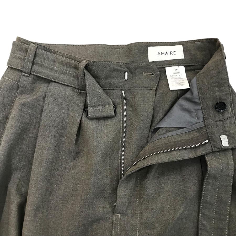 LEMAIRE（ルメール） 【値下げ】LEMAIRE ベルテッドパンツ PA314 LF414