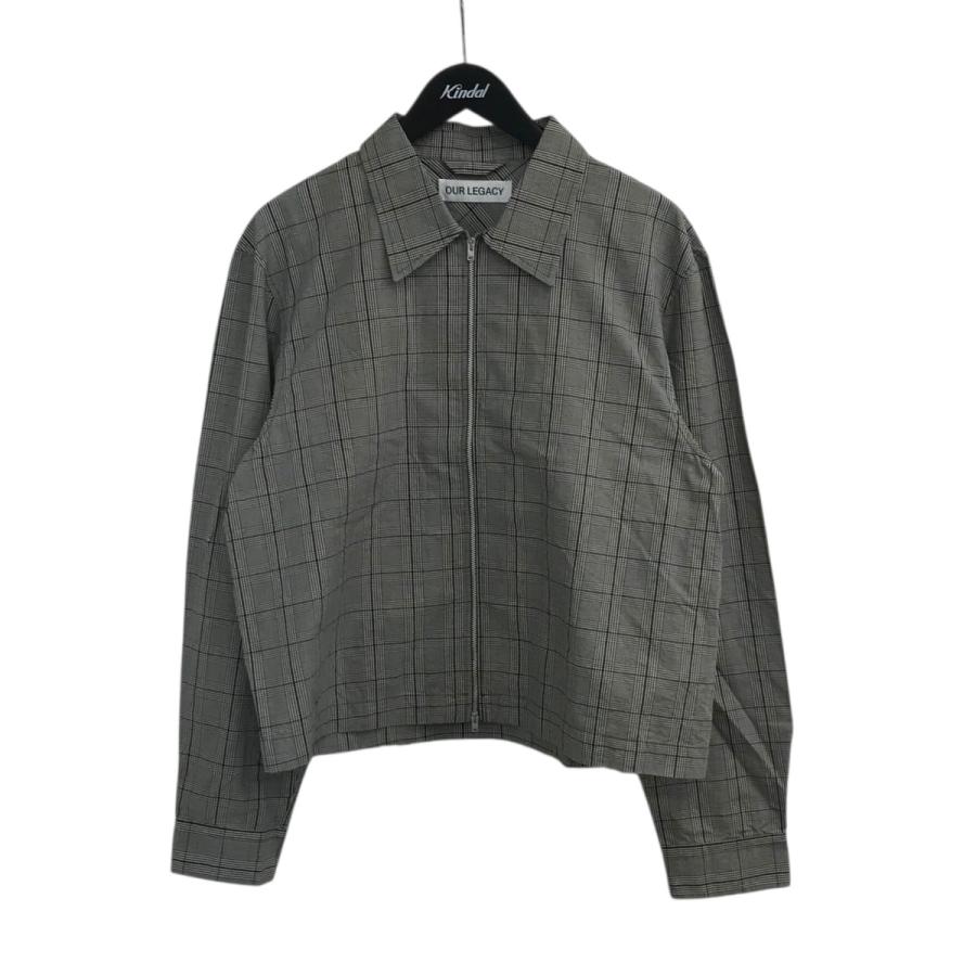 美品　OUR LEGACY アワーレガシー ELDER SHIRT チェック Our Legacy - Elder Shirt Shortsleeve Moor Check Country Wool
