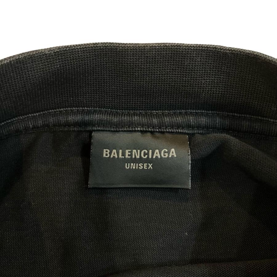 BALENCIAGA（バレンシアガ） フレイムロゴオーバーサイズTシャツ