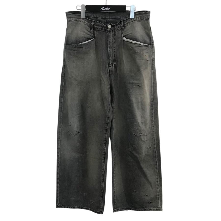 ANCELLM 25AW DENIM WIDE SLACKS サイズ1 値下げ】ANCELLM 25AW 「DENIM WIDE SLACKS」 デニムワイドスラックス