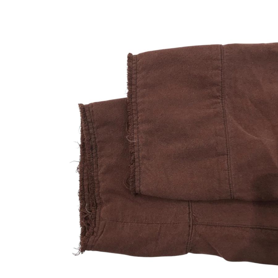 アンセルム ANCELLM 「SILK SUEDE COLLARLESS JACKET」 シルクスエード