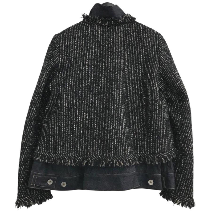 sacai ドッキング　テーラードジャケット　カーディガン　ブルゾン sacai - 『sacai』サカイ (2) テーラード ドッキング デニムジャケット