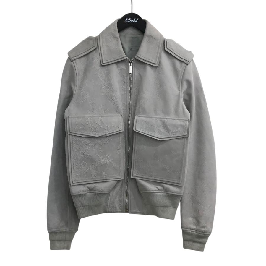 【美品】22SS Dior ディオール レザージャケット 46 超かっこいい！】☆ディオール☆ライダースジャケット (Dior/レザー