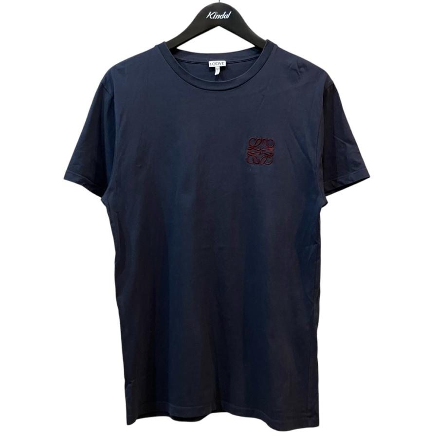 LOEWE（ロエベ） アナグラム刺繍Tシャツ H6299000CR ネイビー サイズ