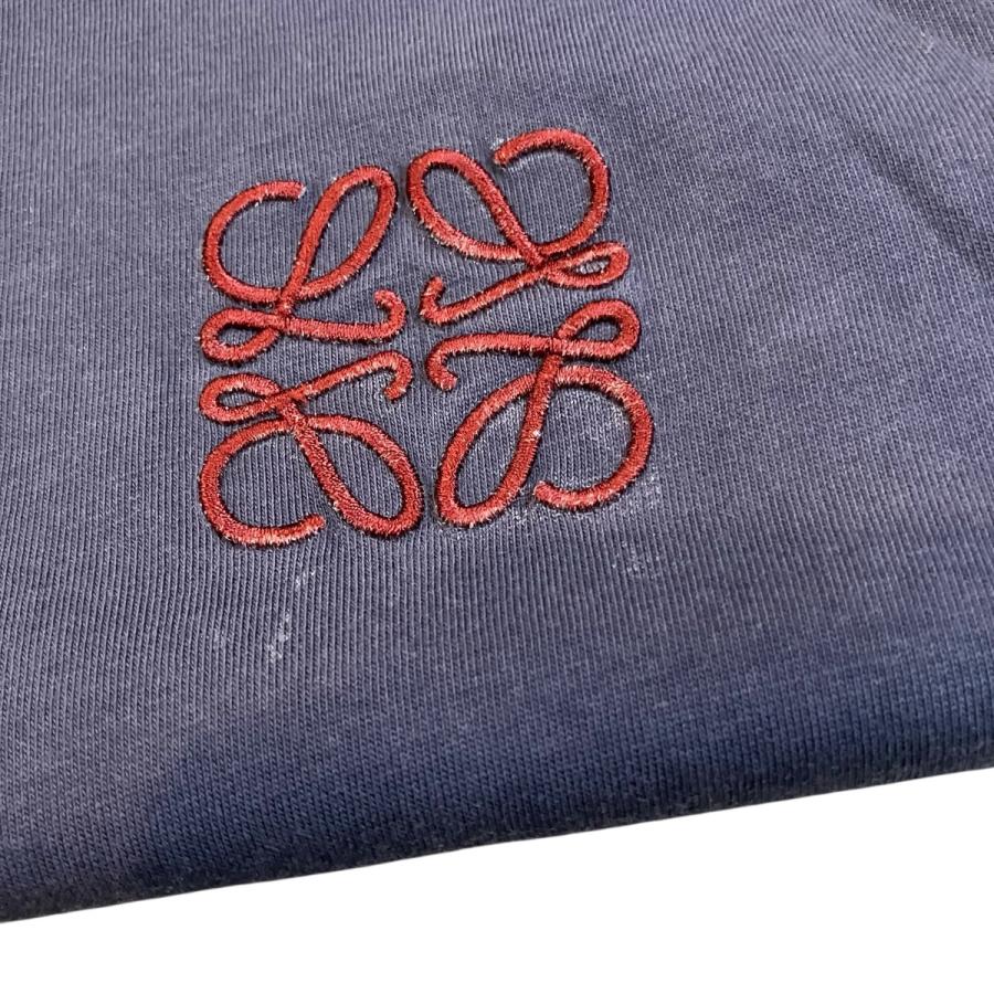 LOEWE（ロエベ） アナグラム刺繍Tシャツ H6299000CR ネイビー サイズ