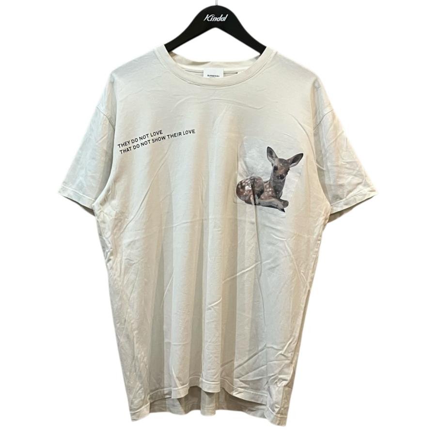 BURBERRY（バーバリー） プリントTシャツ ホワイト サイズ：XS