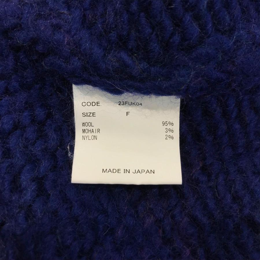 URU（ウル） 「CREW NECK KNIT」 クルーネックニット 23FUK04 ネイビー 
