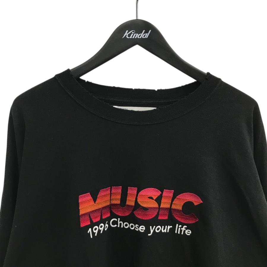 DAIRIKU（ダイリク） 「MUSIC Tee」 長袖Tシャツ 23AW C9 ブラック