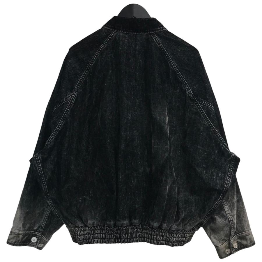 マルニ MARNI 25AW 「FLOCKY ZIP JACKET」 フロッキージップジャケット JKJD0367A0 ブラック サイズ：46の画像
