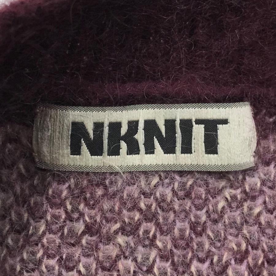 ンニット NKNIT ニット NKNIT22AW 016 パープル サイズ：表記なし