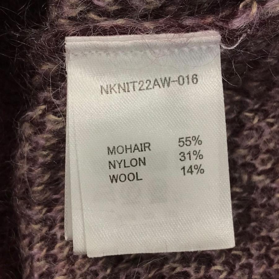 ンニット NKNIT ニット NKNIT22AW 016 パープル サイズ：表記なし