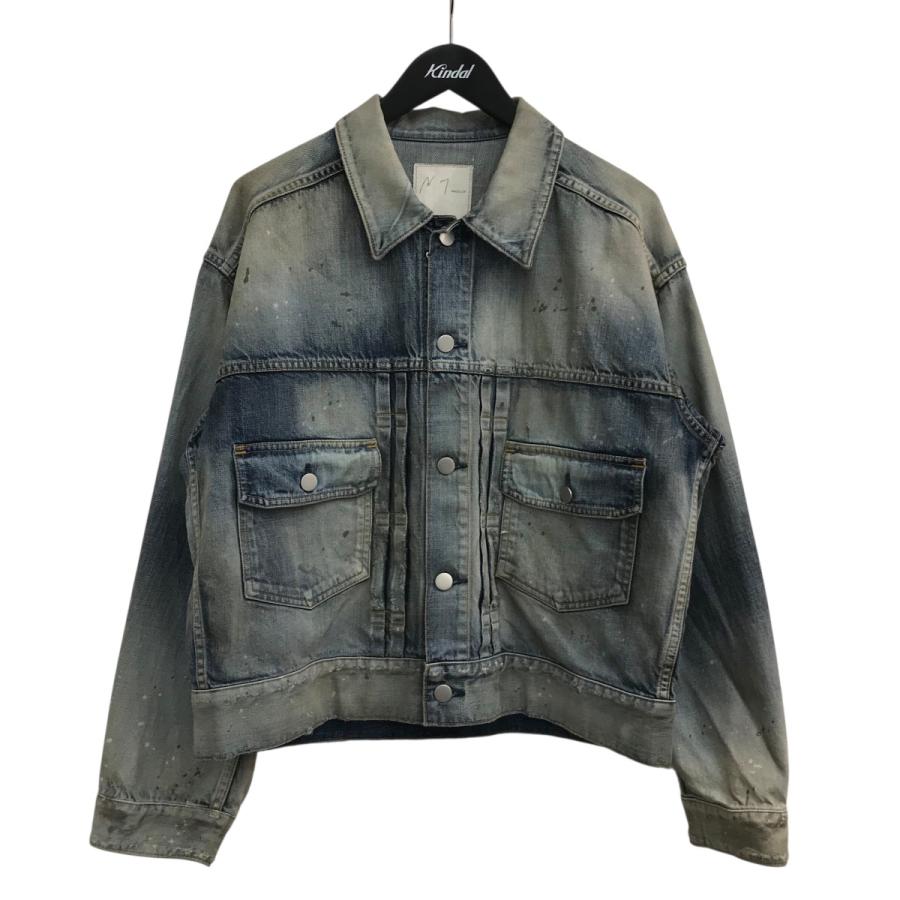 ANCELLM アンセルム 25SS デニムジャケット サイズ2 値下げ】ANCELLM 25SS 「AGING DENIM JACKET」 デニムジャケット ANC