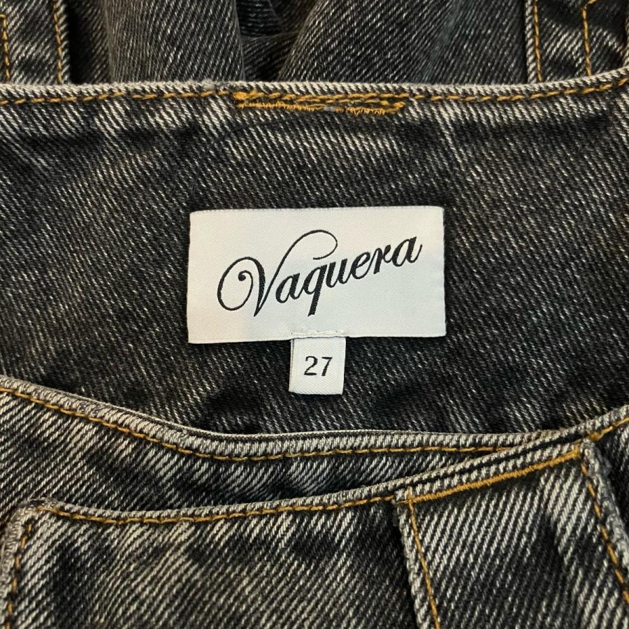 Vaquera モノグラム デニム ショートパンツ サイズ28 VAQUERA（ヴァケラ） 【値下げ】Vaquera デニムショーツ グレー サイズ