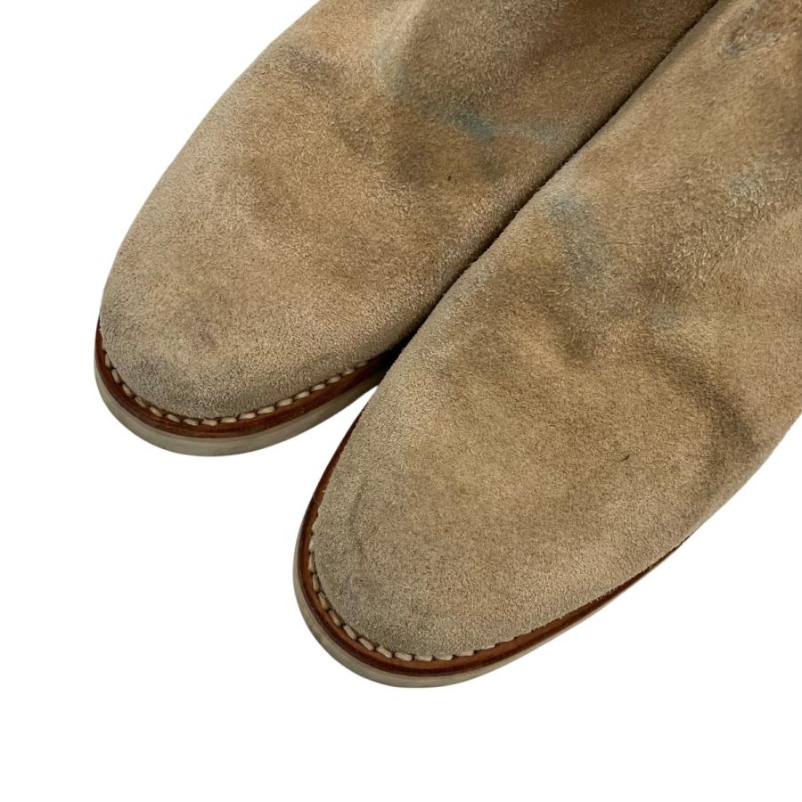 MINEDENIM（マインデニム） 「Suede Leather Back Zip Boots