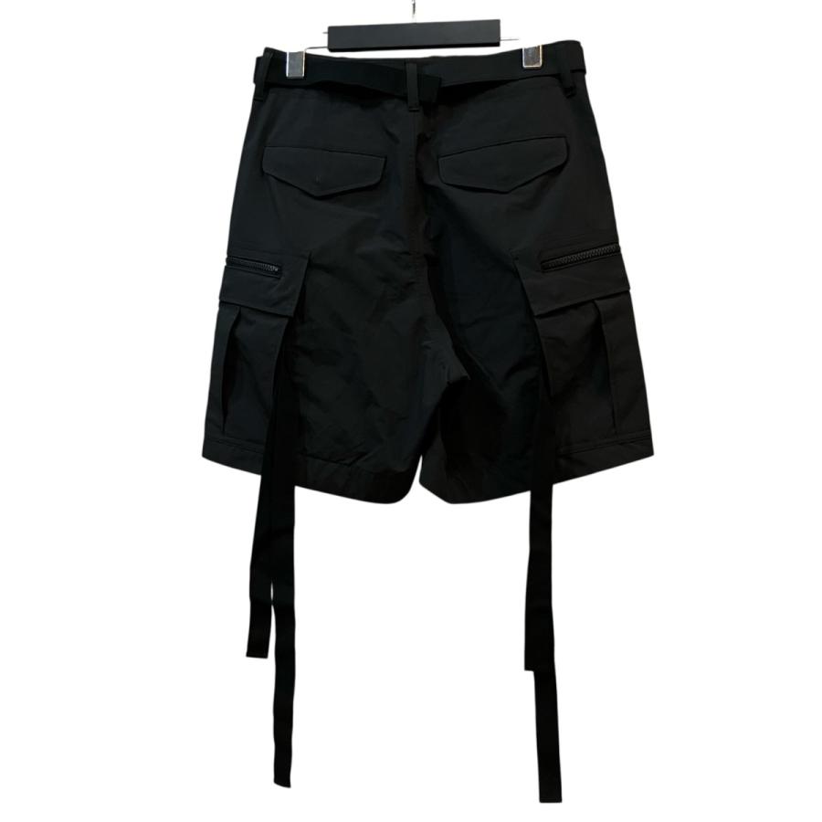サカイ　sacai ブラックブルゾン　ショート丈　半袖　サイズ2 sacai（サカイ） sacai 24SS 「Matte Taffeta Shorts」 ショートパンツ
