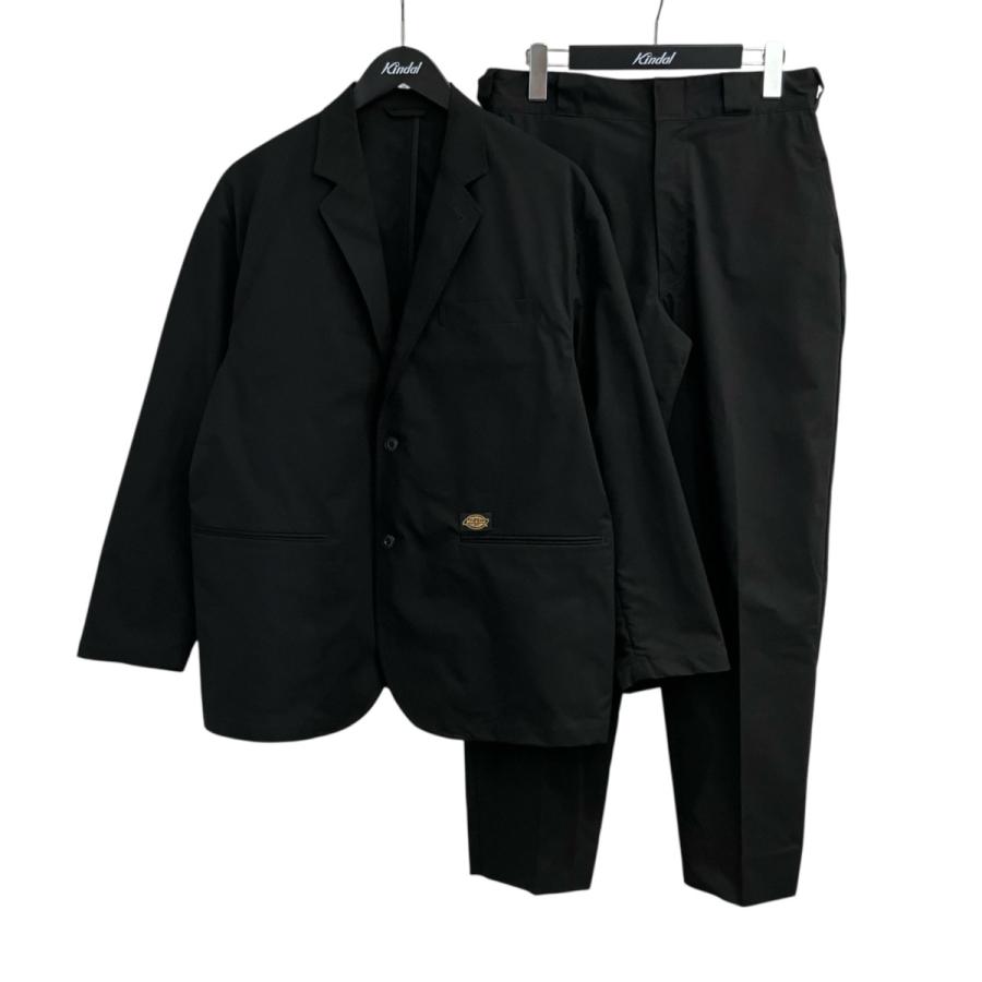 tripster dickies 25ss セットアップスーツ 黒 S Dickies（ディッキーズ） ディッキーズ×トリップスター Dickies