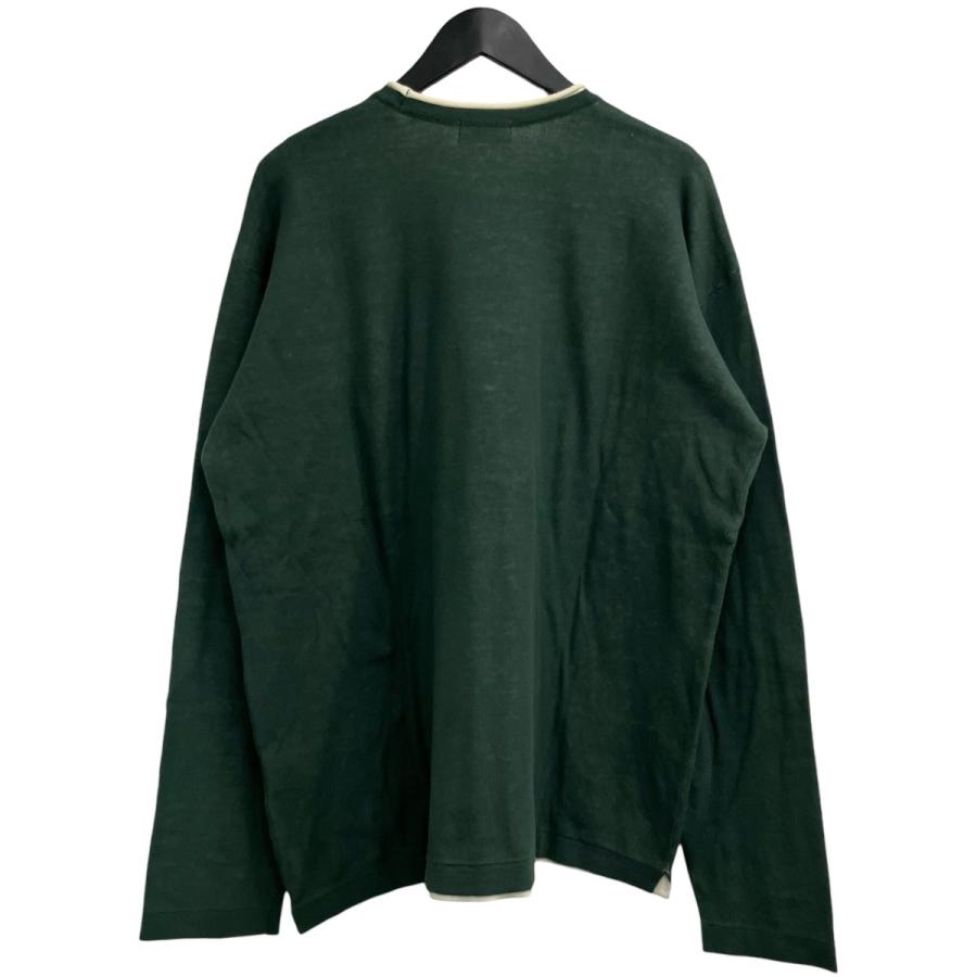 ★ウィンダンシー ★AFD X WDS DOWN MUFF /OLIVE WIND AND SEA（ウィンダンシー） 「DOUBLE FACE KNIT」 ダブルフェイス