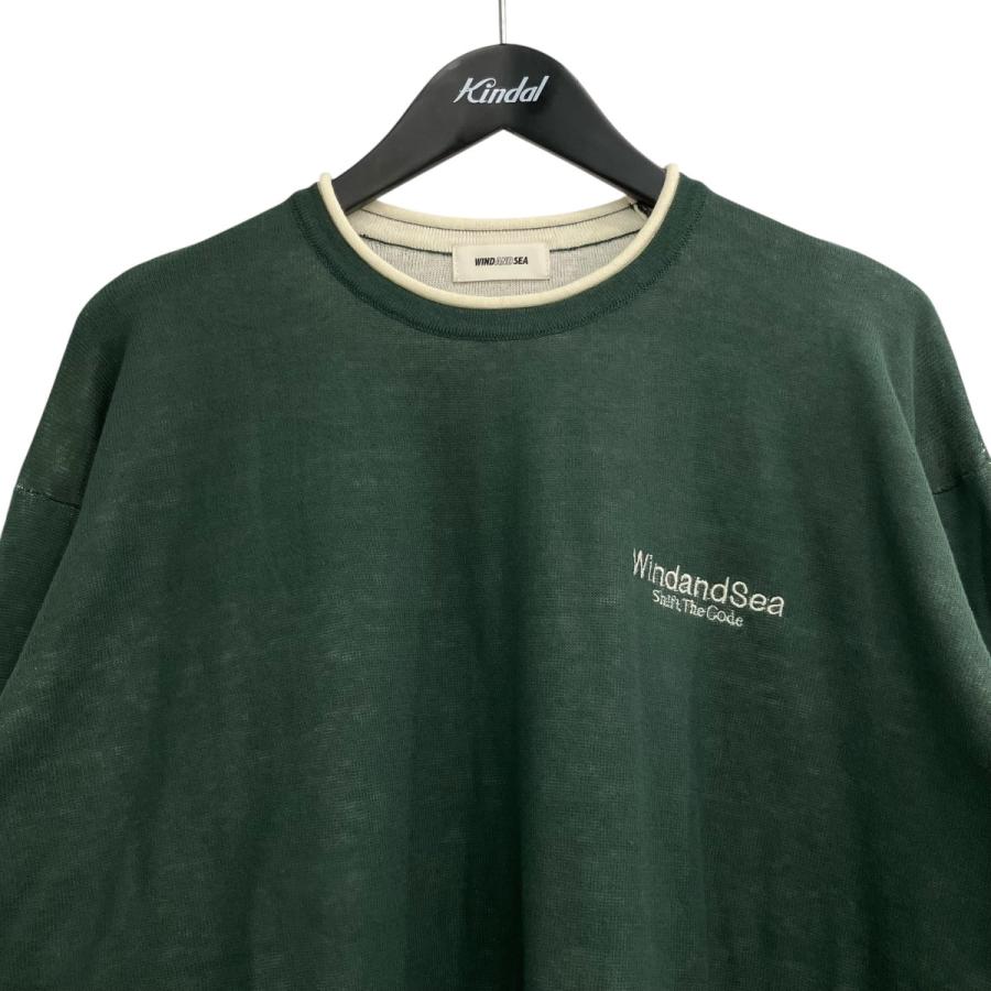 WIND AND SEA（ウィンダンシー） 「DOUBLE FACE KNIT」 ダブルフェイス