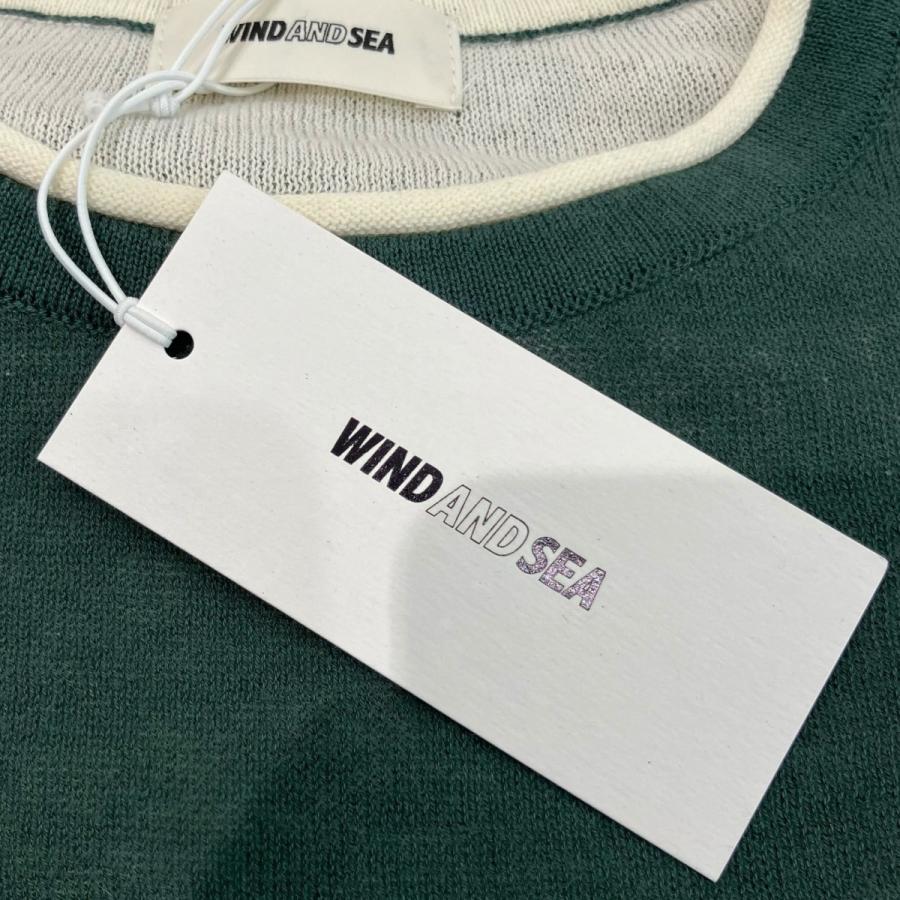 WIND AND SEA（ウィンダンシー） 「DOUBLE FACE KNIT」 ダブルフェイス