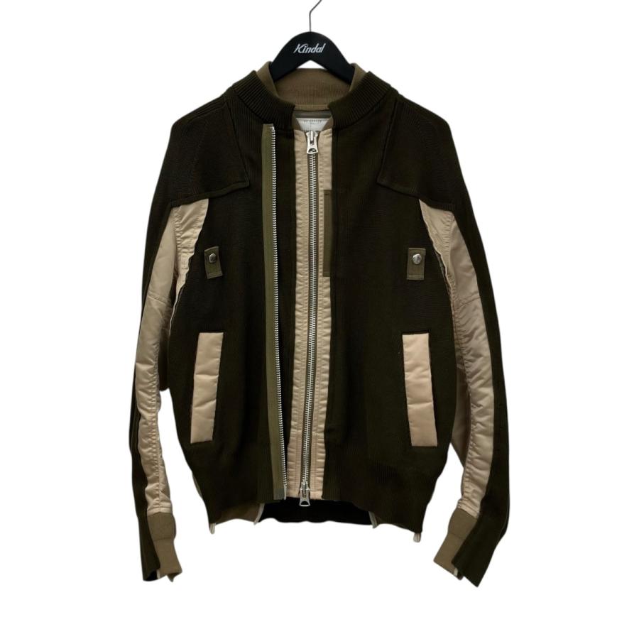 ジャケット・アウター sacai 22SS Nylon Twill Mix Blouson sacai - sacai Nylon Twill Mix Blouson 2022 ssの通販 by yu's shop