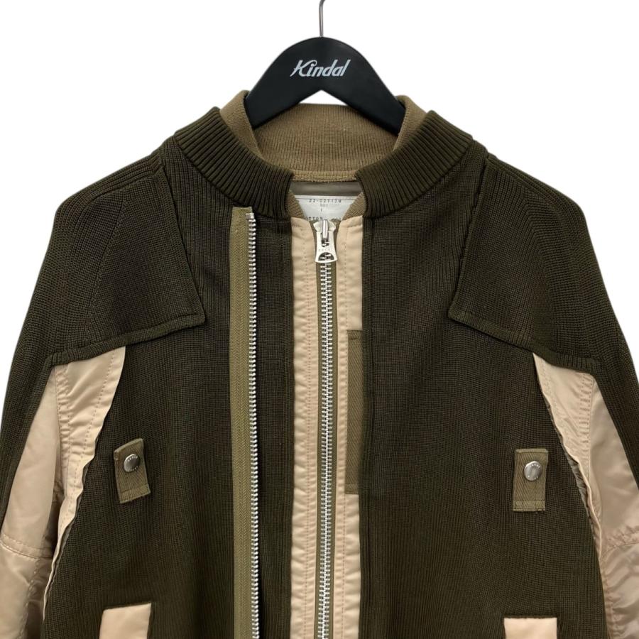sacai（サカイ） sacai 22ss 「Nylon Twill Mix Blouson」 ナイロン