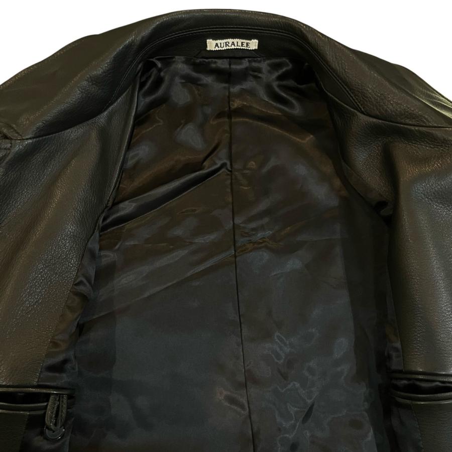 AURALEE（オーラリー） AURALEE GOAT LEATHER COAT レザーカーコート