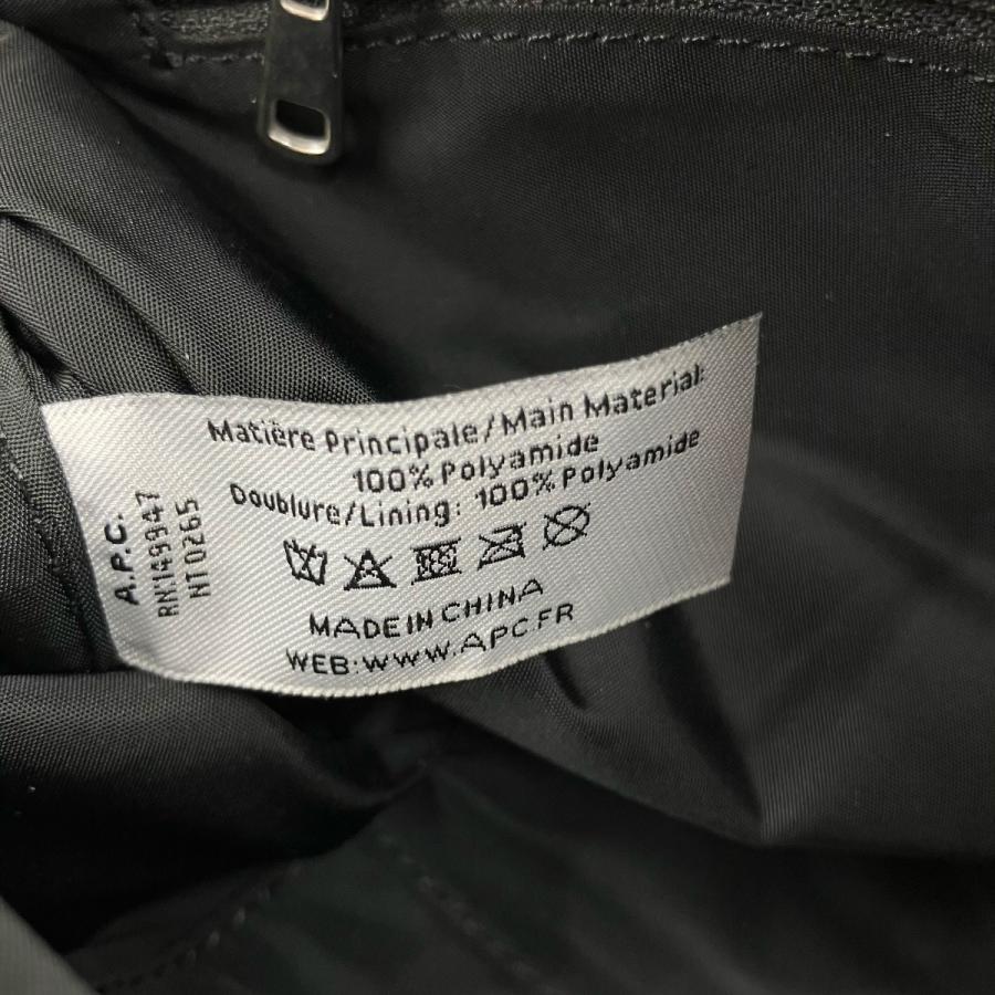 【値下げ】A．P．C． クロスボディショルダーバッグ ブラック (EC)の画像