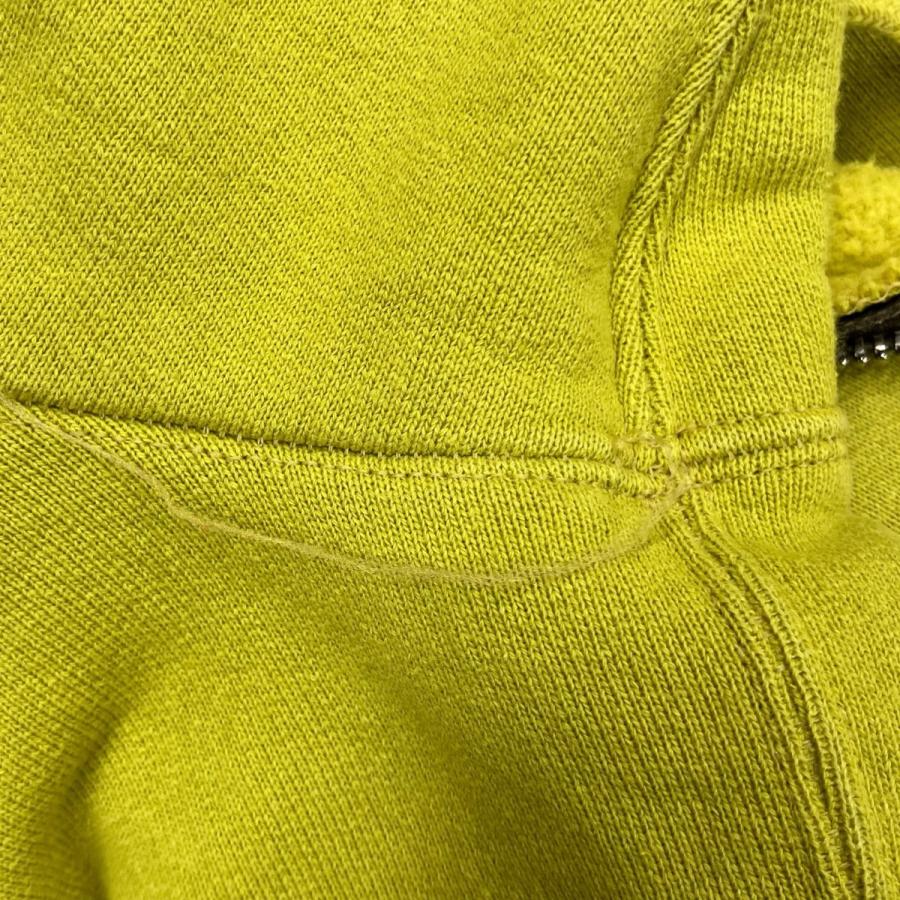 も*び様 CEASE AFTERHOOD パーカー M シーズ・アフターフッド CEASE afterhood ジップパーカー イエロー