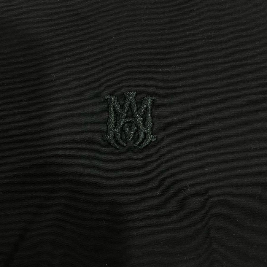【値下げ】AMIRI ワンポイントロゴ長袖シャツ SRPF23MSL 018SMRBC00 ブラック サイズ：48 (渋谷店)_7