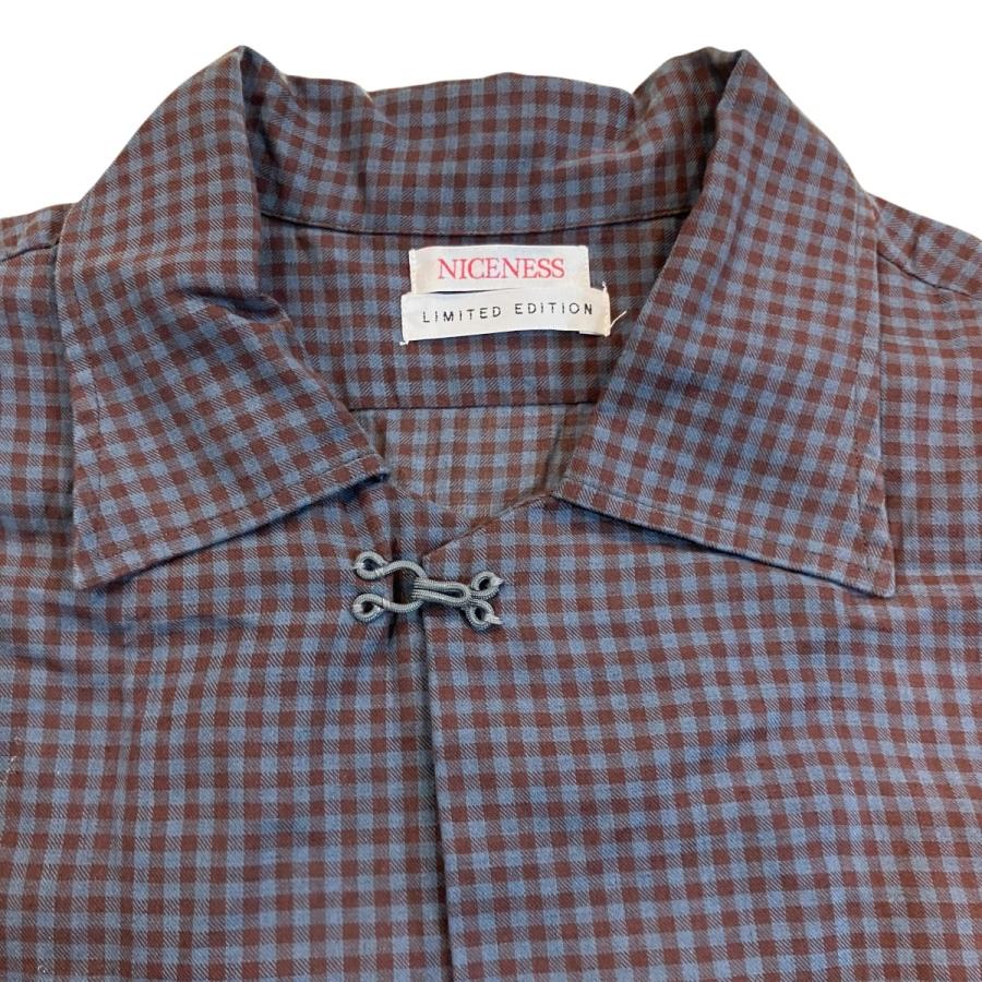 NICENESS 【値下げ】NICENESS 「SWISH Hook Shirt」 ホックチェック