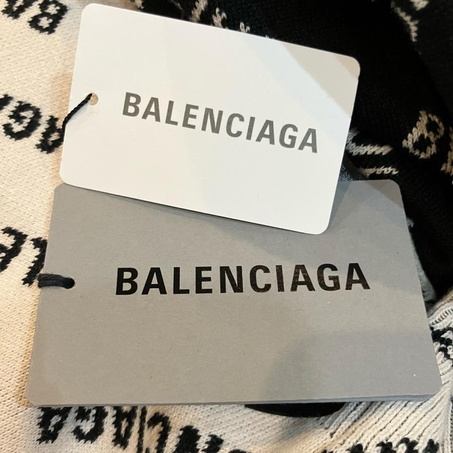 BALENCIAGA（バレンシアガ） オールオーバーロゴニット 702952