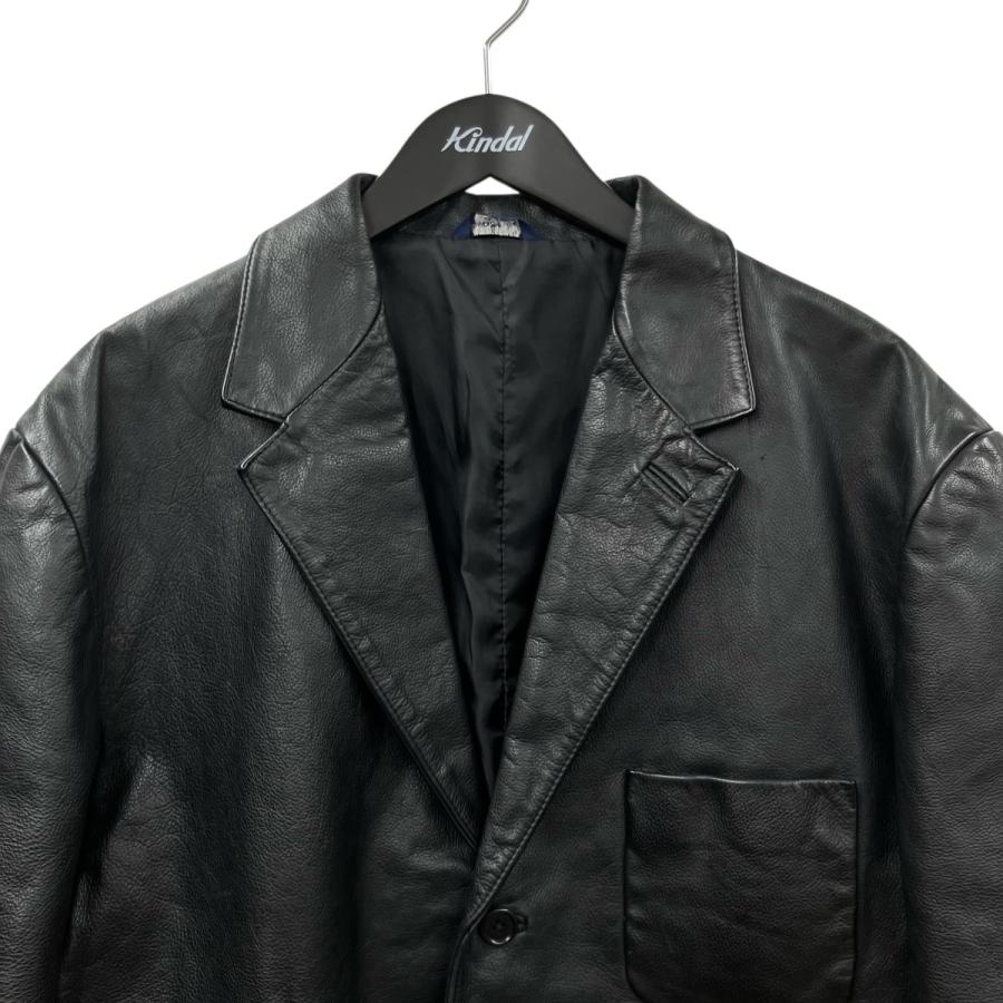 OLD GAP オールドギャップ レザー テーラードジャケット 黒 L オールド ギャップ OLD GAP テーラードジャケット ブラック サイズ：L