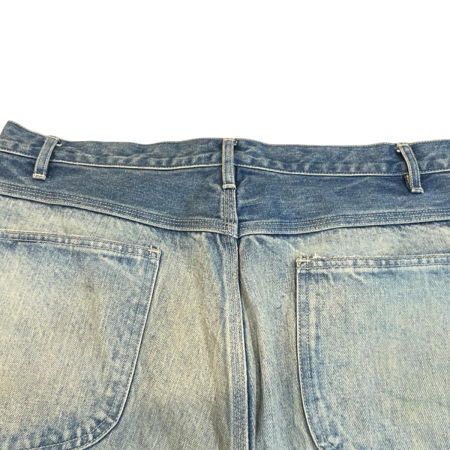 オーラリー AURALEE 「SELVEDGE FADED HEAVY DENIM PAINTER PANTS」 ペインターデニムパンツ A24AP0の画像