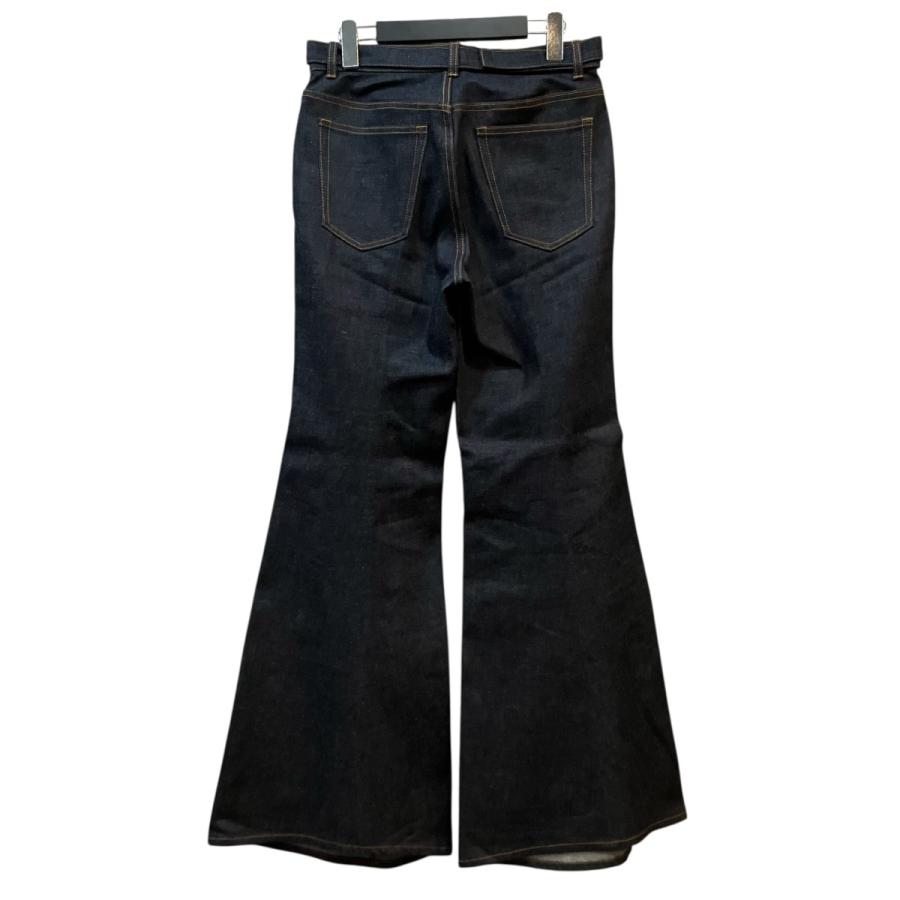 sacai（サカイ） 【値下げ】sacai 24SS ベルテッドフレアデニムパンツ 