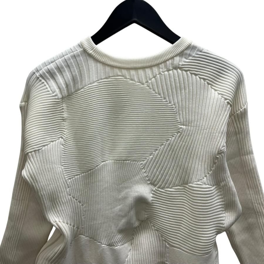 イッセイミヤケ ISSEY MIYAKE KONE KONE コネコネ変形ニットワンピース アイボリー サイズ：2_3