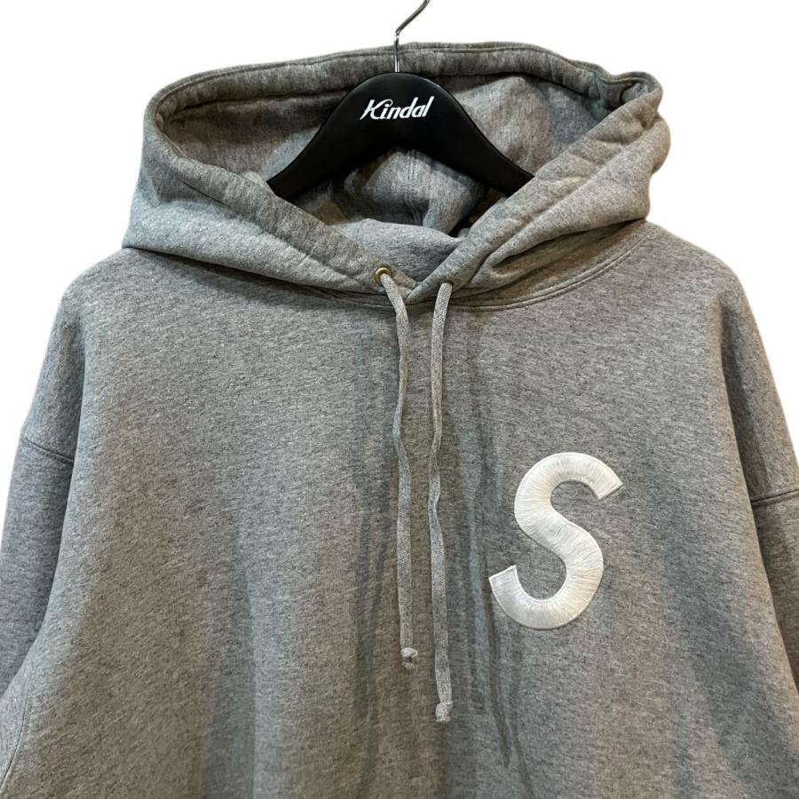 Supreme グレー パーカー Sロゴ Supreme（シュプリーム） 「S Logo Split Hooded Sweatshirt